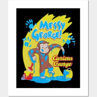 Curious George new 12 Posters and Art